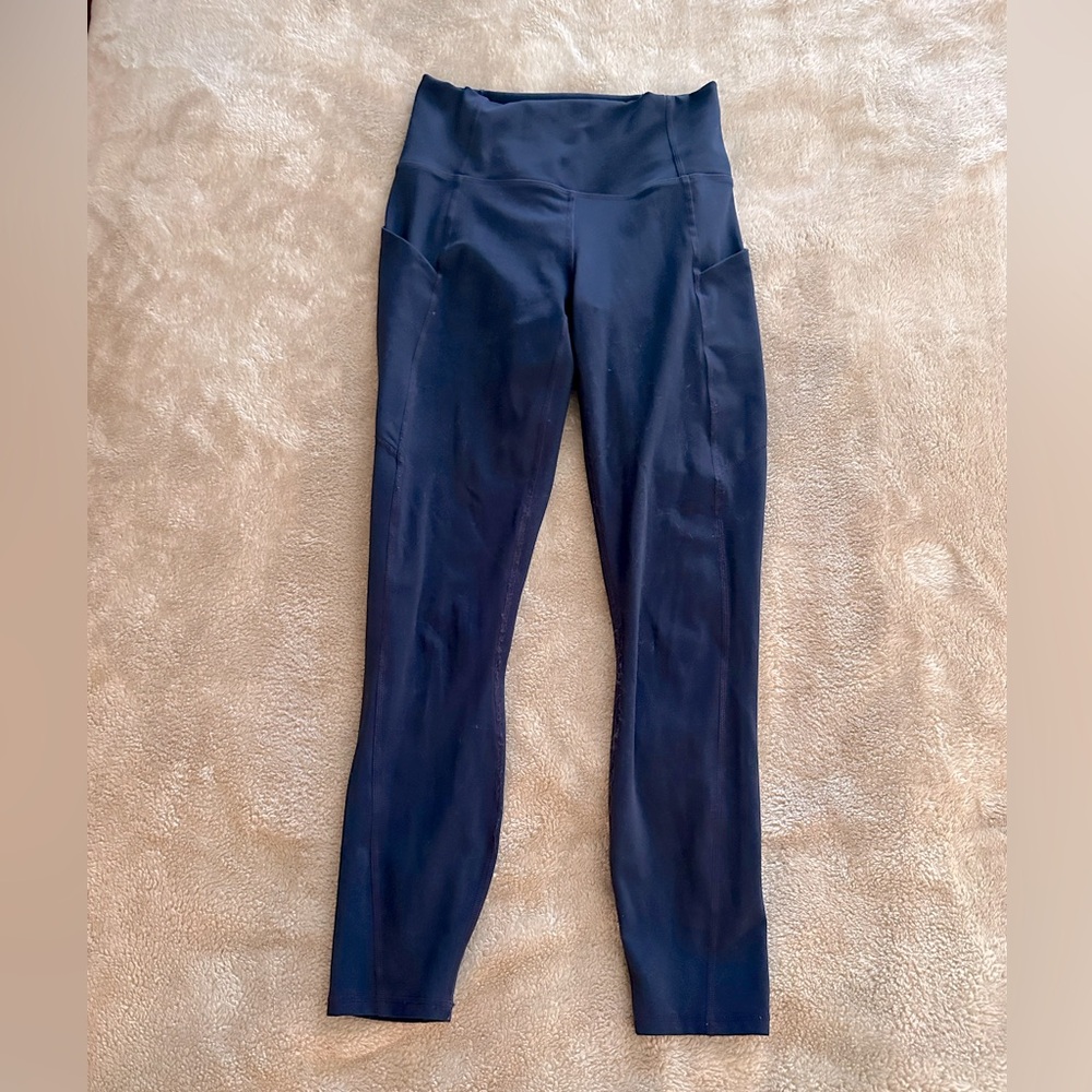 Navy blue Fabletics oasis pureluxe XS leggings